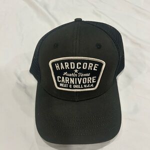 Hardcore Carnivore Austin Texas Trucker Cap